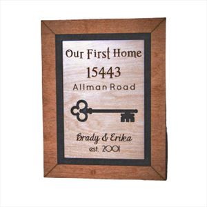 Our First Home Sign